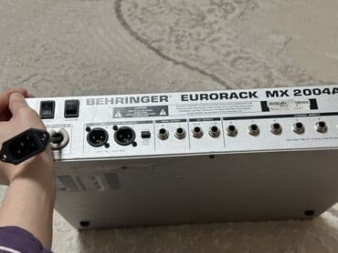 буфер и усилители: EUROKACK MX 2004A Ultra-low noise design 20- channel mic/line mixer — 3