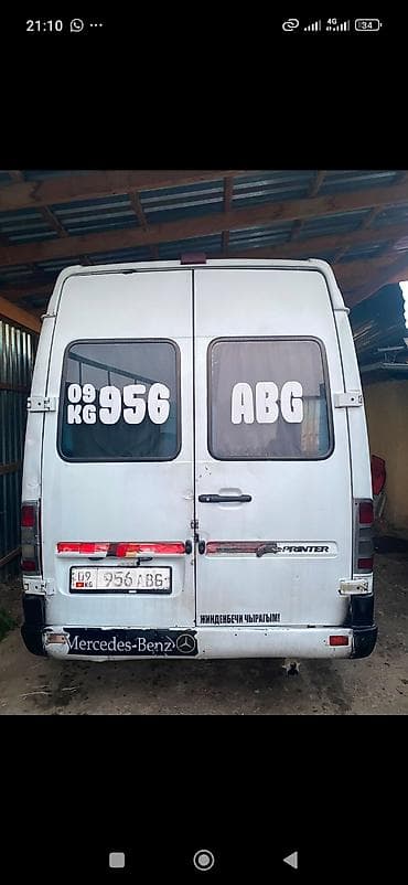 топчу тигем: Mercedes-Benz Sprinter, пассажирский микроавтобус. Особенности и — 2