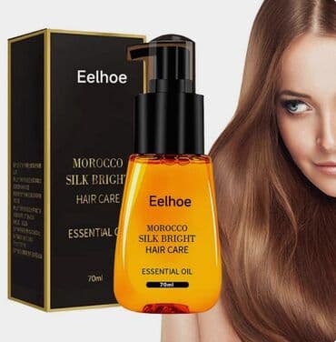 масло для волос: Разглаживающее масло для волос Марокканское шелковое средство для — 2