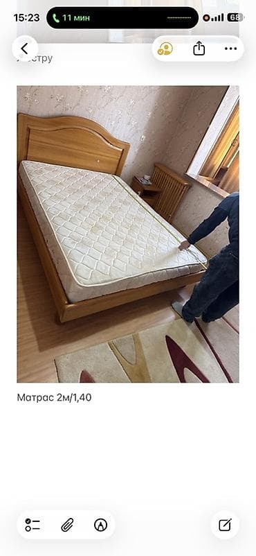 Спальный матрас, Двуспальный, Пружинный, Матрасы средней жесткости