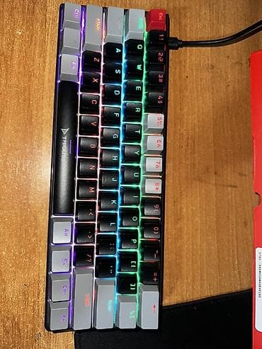 hyperx alloy fps pro: Клавиатура, Механическая, Проводное подключение, Размер: 60% — 2