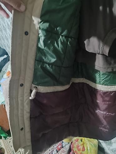 ссср одежда: Мужское пальто, L, Jack & Jones, Б/у, цвет - Бежевый — 6