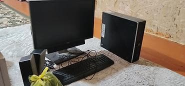 Комплект настольного ПК HP с монитором Dell Состав: - Системный блок — 1