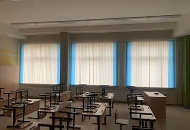 кухонные навесные шкафы: Жалюзи для школ и детских садов!!! Замер установка по городу — 6