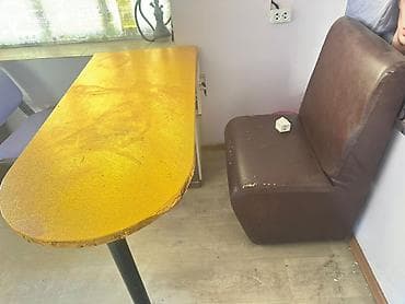 Кресло-пуф для зоны ожидания/салона - Компактное одноместное сиденье