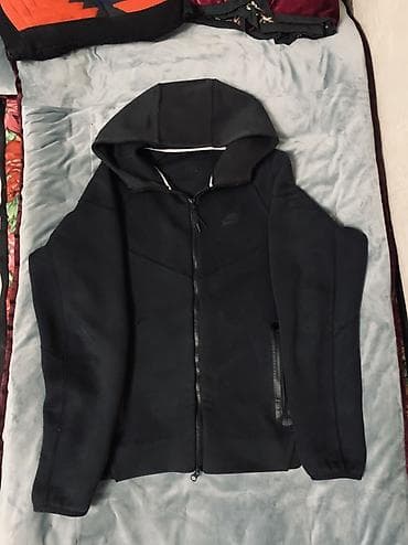 Толстовки: Мужская толстовка, M, Nike, Б/у, цвет - Черный, Самовывоз — 2