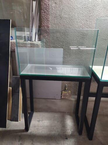 аквариумная рыбка: Новые аквариумы на тумбе из металлокаркаса. Возможно изготовление на — 2