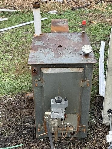 отопление домов: Газовый котёл Б/у, Для дома, Тип управления: Механический — 1