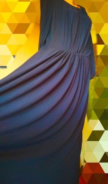 длинные платья для беременных: Вечернее платье, Длинная модель, Креп, С рукавами, M — 24