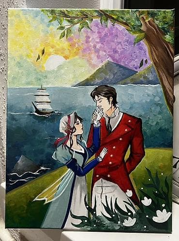 ваза цена: Картины нарисованные на холсте размер А4,А3,А2 Так же на заказ Цена — 2