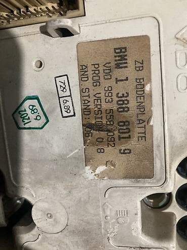 bmw e34 3 2: Щиток приборов BMW 1991 г., Б/у, Оригинал, Германия — 5