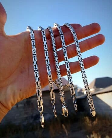 продаю золотую цепочку: Делаем на Заказ Серебряные Цепи и Браслеты Высшая проба изделий — 11
