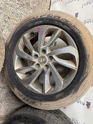 колпак на нексия: Колеса в сборе 225 / 60 / R 17, Лето, Б/у, Комплект, Легковые, Литые, отверстий - 5 — 5