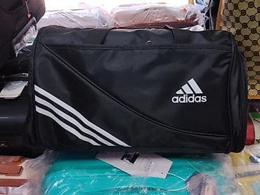 Сумки: Спортивная сумка Adidas, черная - Универсальный размер: удобна для — 1