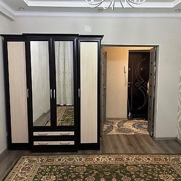 Батирлер: 1 бөлмө, 38 м², Туңгуч мкр Элитка, 4 кабат, Евро оңдоо — 6