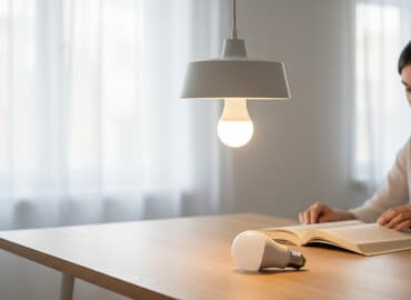 подсветка для аквариума: Две белые светодиодные лампы стандартной формы. Лампы имеют матовое — 1