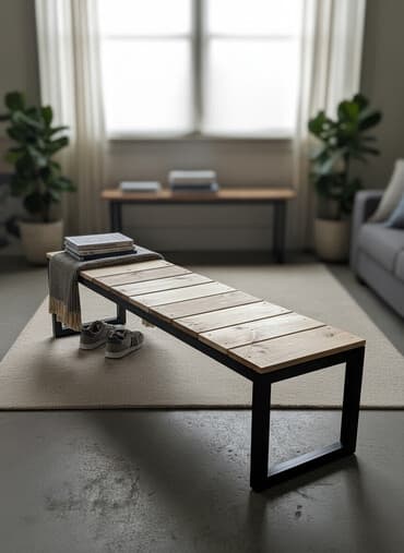 бак для мусора уличный: Банкетка, Без полок — 1