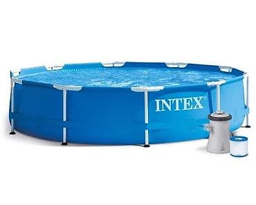 Спорт жана эс алуу: Сборный каркасный бассейн серии Metal Frame Pool с фильтр-насосом — 2