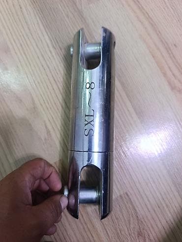 тиски настольные: Соединительная муфта/шарнир SXL-8 из нержавеющей стали - Тип — 8