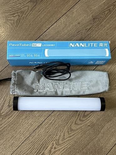 Nanlite PavoTube mini — портативный светодиодный трубочный свет для
