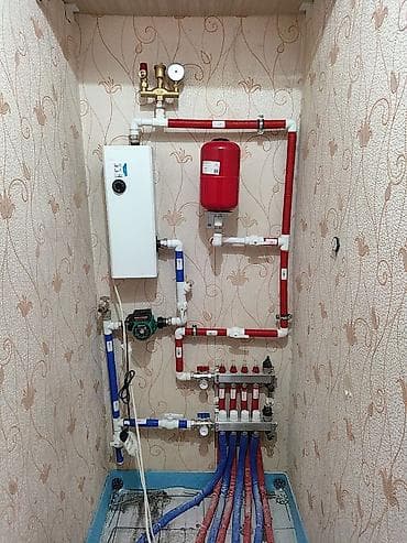 Монтаж водяного тёплого пола и узлов отопления под ключ Что