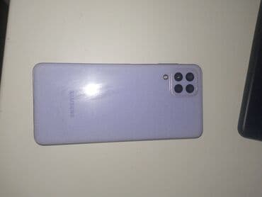 телефон redmi 10c: Samsung Galaxy A22, Б/у, 128 ГБ, цвет - Синий, 2 SIM — 3