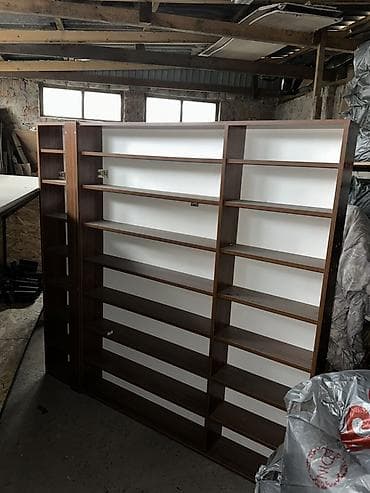 стенки и горки: Книжная полка, ЛДСП, Напольная — 1