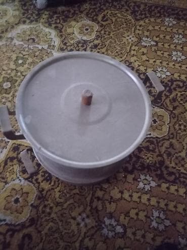 lunch box: Алюминиевая пароварка-кастрюля советского типа - Материал: алюминий — 1