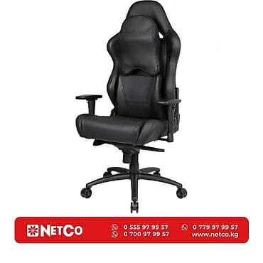Үй жана бакча: Игровое кресло AndaSeat DARK KNIGHT XL BLACK 4D Armrest 65mm wheels — 1