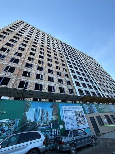 мадина резиденс: 2 комнаты, 74 м², Элитка, 3 этаж, Готовая ПСО (под самоотделку) — 9