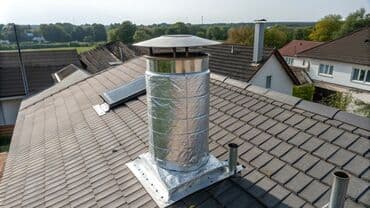 ремонт системы отопления: ЧИСТКА ДЫМОХОДОВ!УТЕПЛЕНИЕ ДЫМОХОДА!УСТАНОВКА ДЫМАХОДА.установка — 7