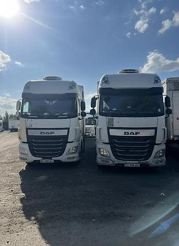 Тягач, DAF, 2014 г., Тентованный