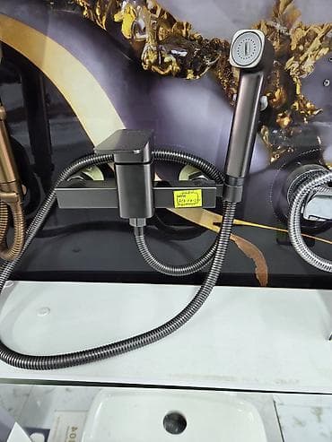 Смесители: Гигиенический душ с настенным смесителем - Комплект: настенный — 1