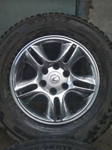 Литые Диски R 17 Lexus, отверстий - 6, Б/у at lalafo.kg Литые Диски R 17 Lexus, отверстий - 6, Б/у