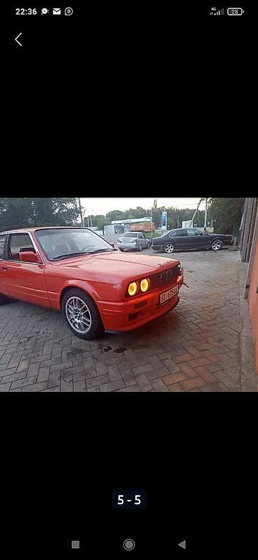 Унаа: BMW 3 series: 1985 г., 2.5 л, Кол менен иштөөчү, Бензин, Купе — 2