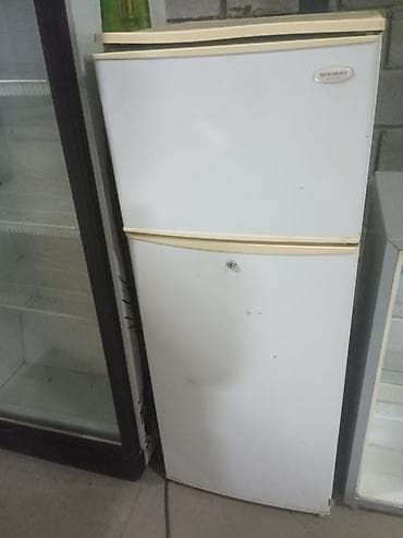буу холодник: Холодильник Shivaki, Б/у, Двухкамерный, De frost (капельный), 57 * 120 * 42 — 1
