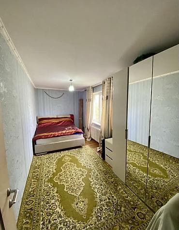 58: 3 комнаты, 58 м², 8 мкр 104 серия, 4 этаж — 6