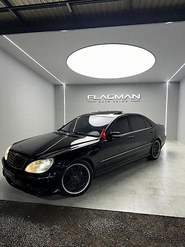 Mercedes-Benz S-Class: 2002 г., 5 л, Автомат, Бензин, Седан
