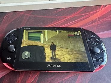 ps v: PS Vita slim (2000), родной кузов, на экране пленка, прошита — 5