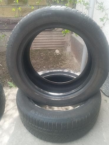 зимний шины 17: Шины 225 / 50 / R 17, Зима, Б/у, Пара, Легковые, Continental — 2