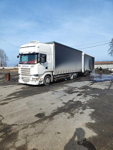 сканиа: Услуги грузо перевозки по Кыргызстана и в страны СНГ . Объем 120 м3 — 3