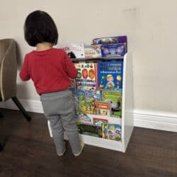 книжный шкаф для детской комнаты: Китеп текчеси, Колдонулган, ЛДСП, Полго орнотулма, Өзү алып кетүү, Акылуу жеткирүү — 5