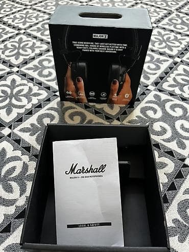 планшет apple: Беспроводные накладные наушники, Marshall — 5