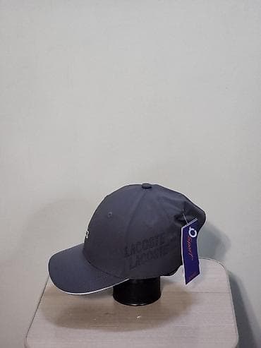 шапка lacoste: Кепка, Бейсболка, Козырек: Изогнутый, С вышивкой — 4