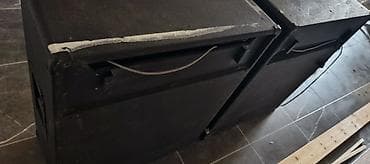 Техника жана электроника: Две акустические стойки/комбо‑корпуса TESLA BASS K 100–115 (ретро) — 4