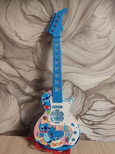 play stations: Детская музыкальная гитара Stitch (New Style) - Яркая игрушечная — 2