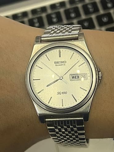 elite classic: Seiko SQ100. Для коллекционеров винтажных часов. Seiko 1990 года — 1
