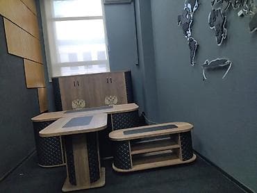 Комплект офисной мебели, Новый, Шкаф, Дерево, цвет - Черный at lalafo.kg Комплект офисной мебели, Новый, Шкаф, Дерево, цвет - Черный