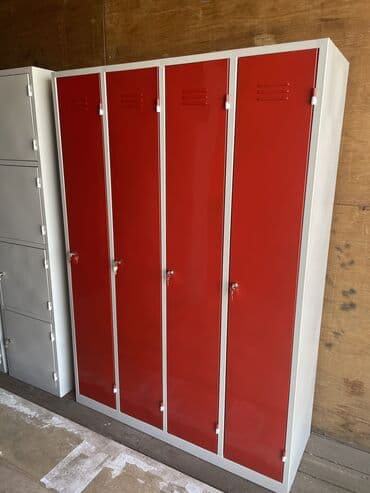 шкаф для раздевалки: Шкаф для раздевалки, Новый, Железо — 7