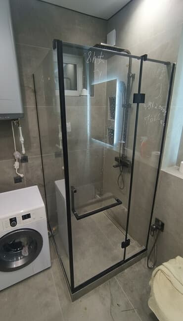 душевые кабины с ванной бишкек: Душевая кабина Прямоугольная — 1